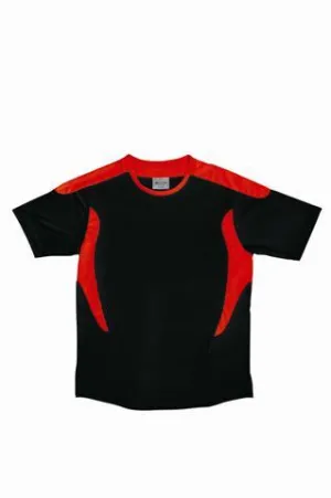 Kids All Sports Football Jersey - Black/Red