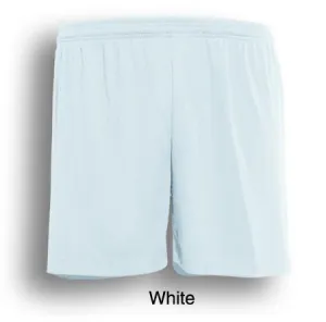 Kids Plain Soccer Shorts - White