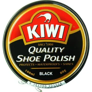 Kiwi Shoe Polish Black 100 ml