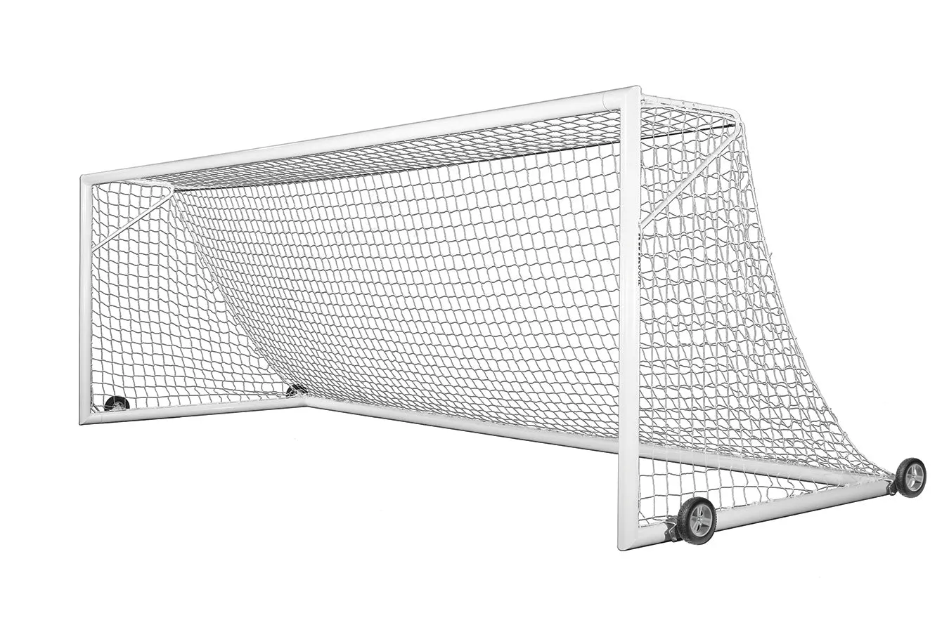 Kwik Goal Pro Premier® European Match Soccer Goal WITH WHEELS 8 x 24