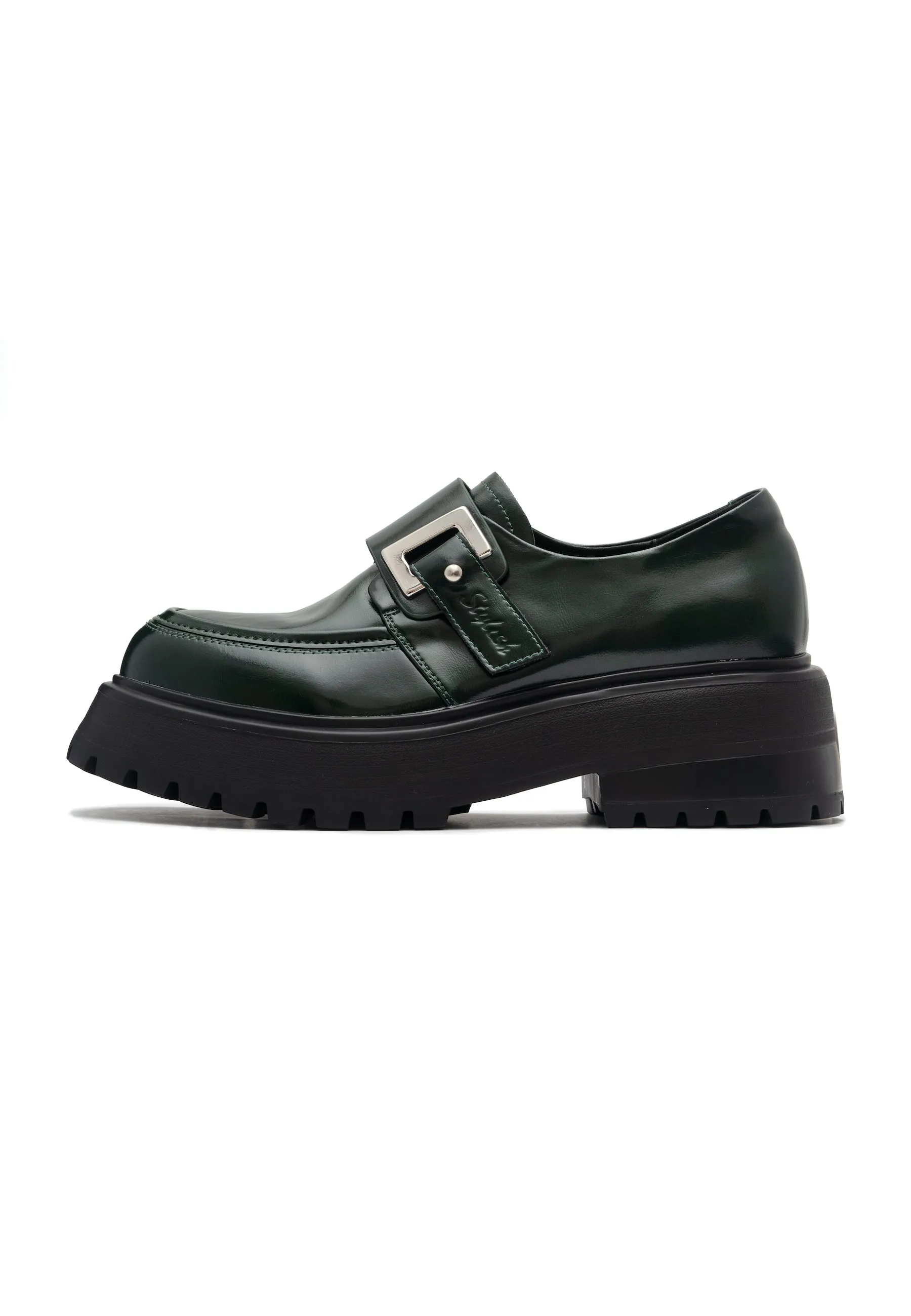 Leather Loafers - Green