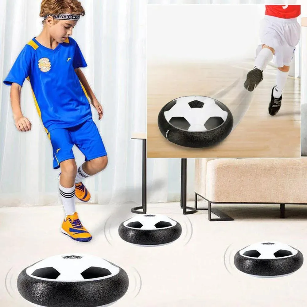 LED Light Electric Soccer Ball: Illuminate Play with Air Cushion