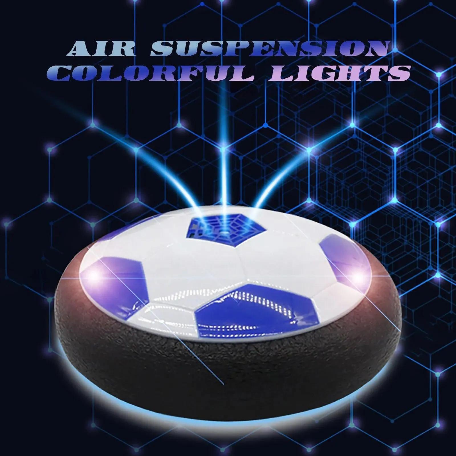 LED Light Electric Soccer Ball: Illuminate Play with Air Cushion