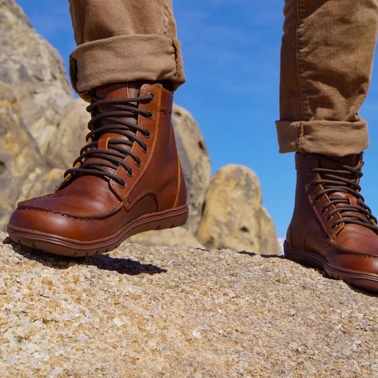 Lems Boulder Boot Leather Russet