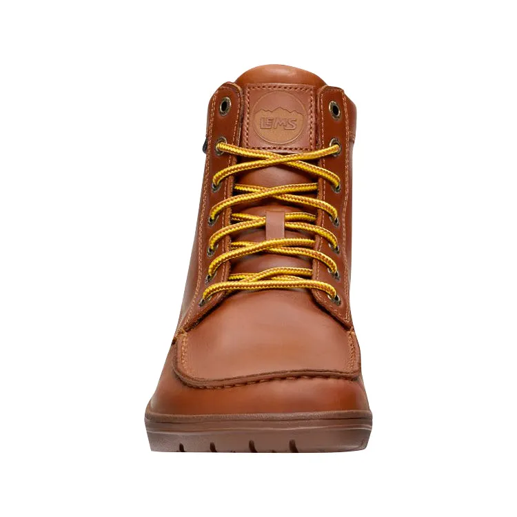 Lems Boulder Boot Leather Russet