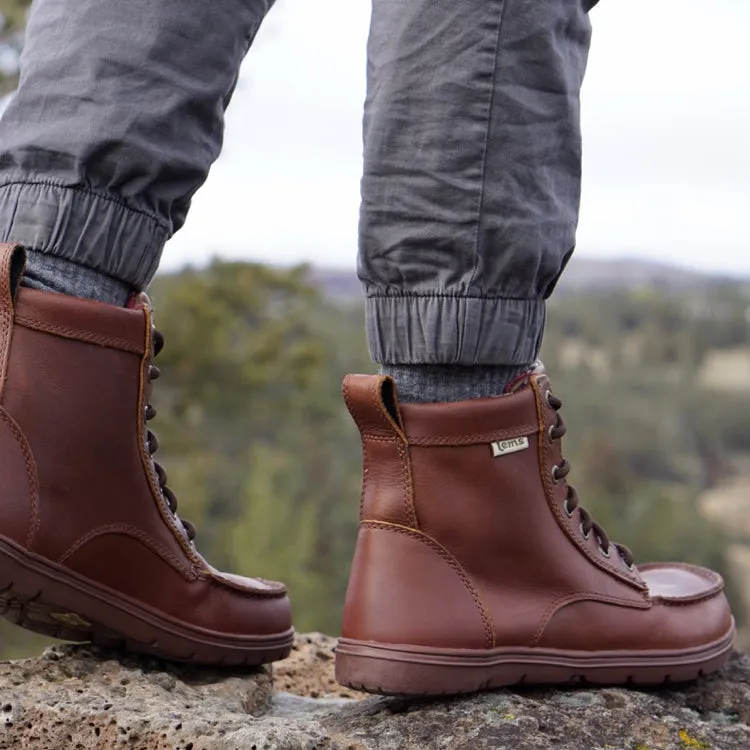 Lems Boulder Boot Leather Russet