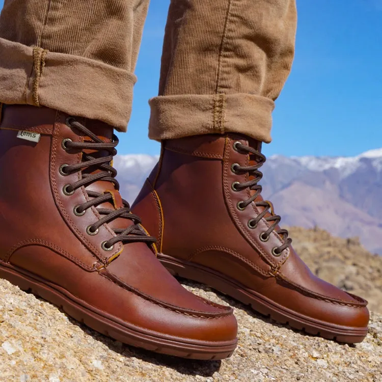 Lems Boulder Boot Leather Russet