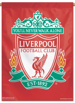 Liverpool FC Official EPL Football Soccer Premium 28x40 Wall Banner - Wincraft Inc.