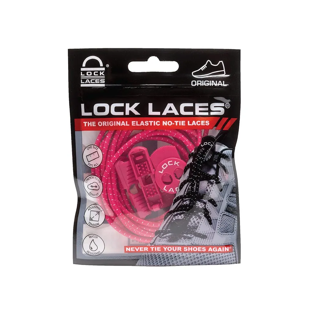 Lock Laces Hot Pink