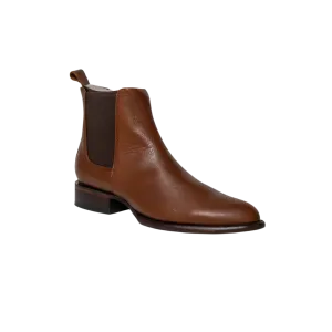 Los Altos Men's Roper Belmont Brown Boot