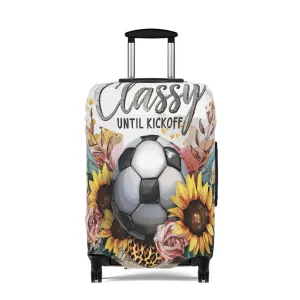 Luggage Cover, Soccer, Classy until Kickoff, awd-1731