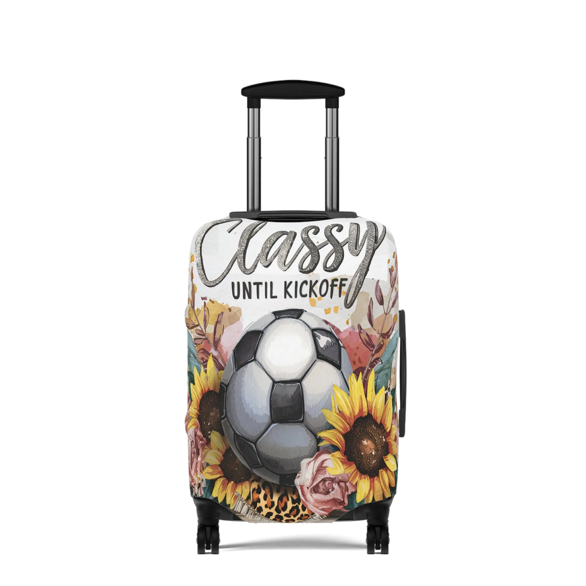 Luggage Cover, Soccer, Classy until Kickoff, awd-1731