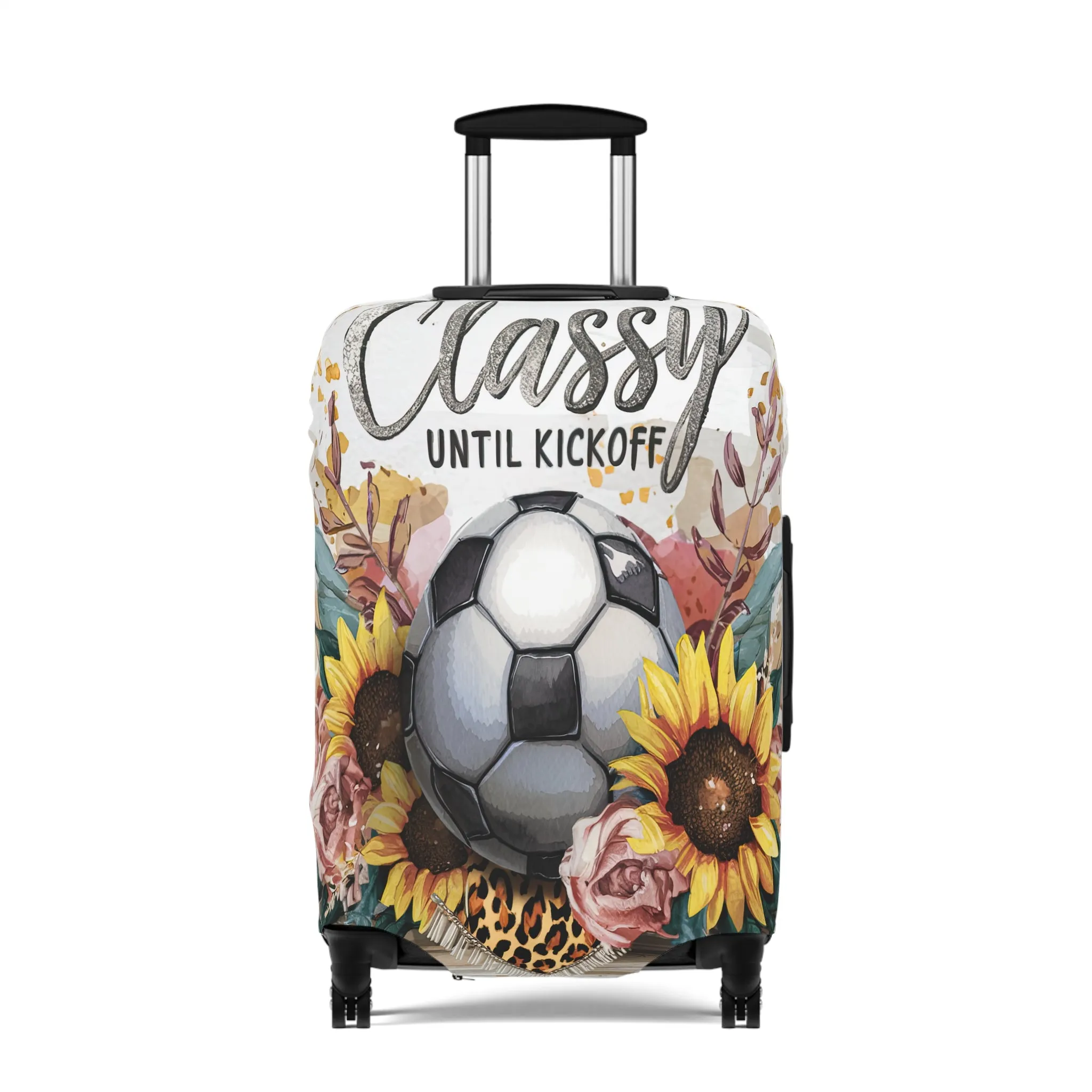 Luggage Cover, Soccer, Classy until Kickoff, awd-1731