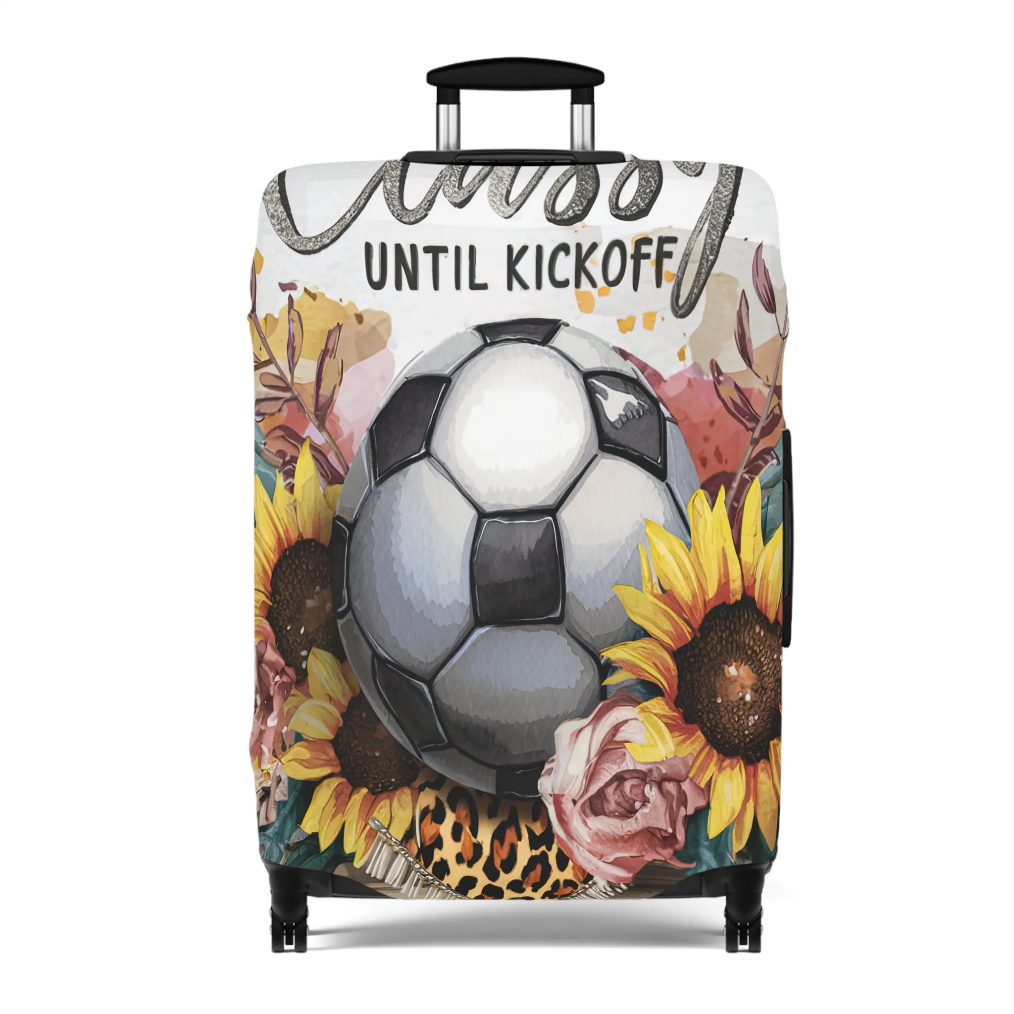 Luggage Cover, Soccer, Classy until Kickoff, awd-1731