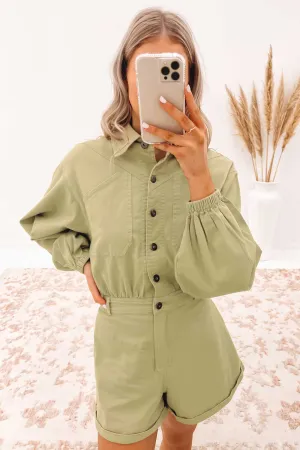 Mandi Playsuit Khaki