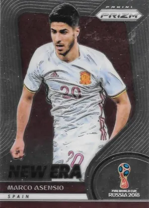 Marco Asensio, New Era, 2018 Panini Prizm World Cup Soccer