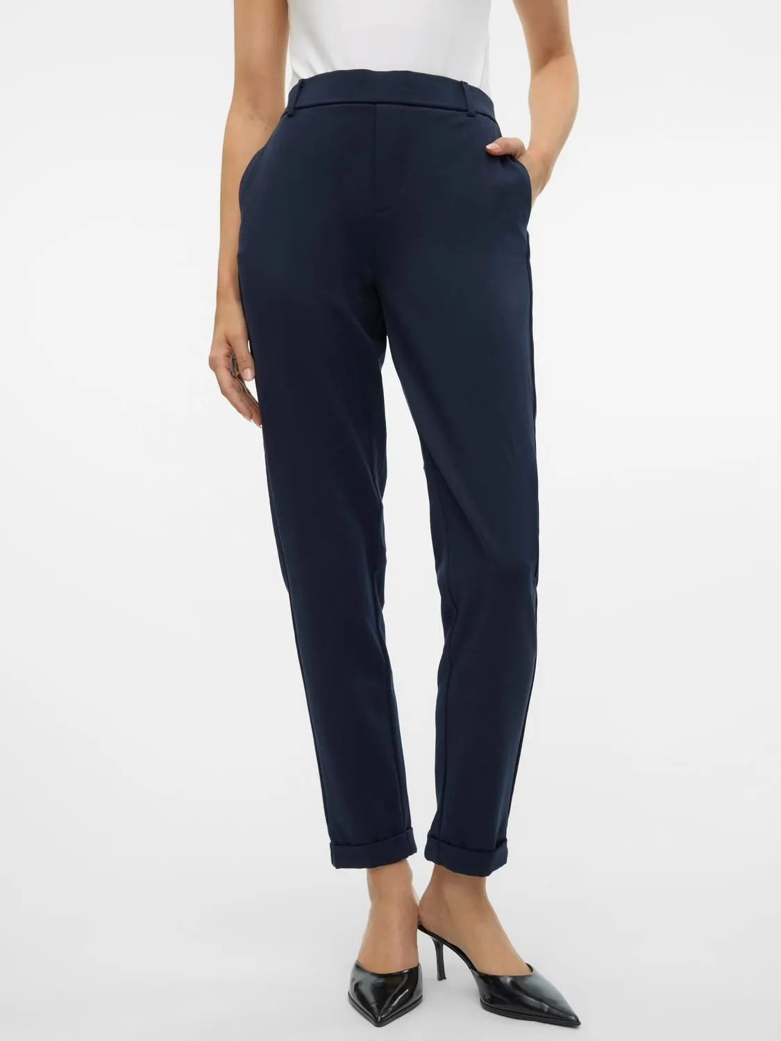 Maya Loose Solid Pants