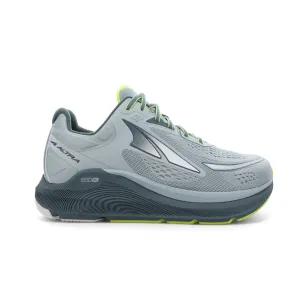 Men's Altra Paradigm 6 Color: Gray/ Lime