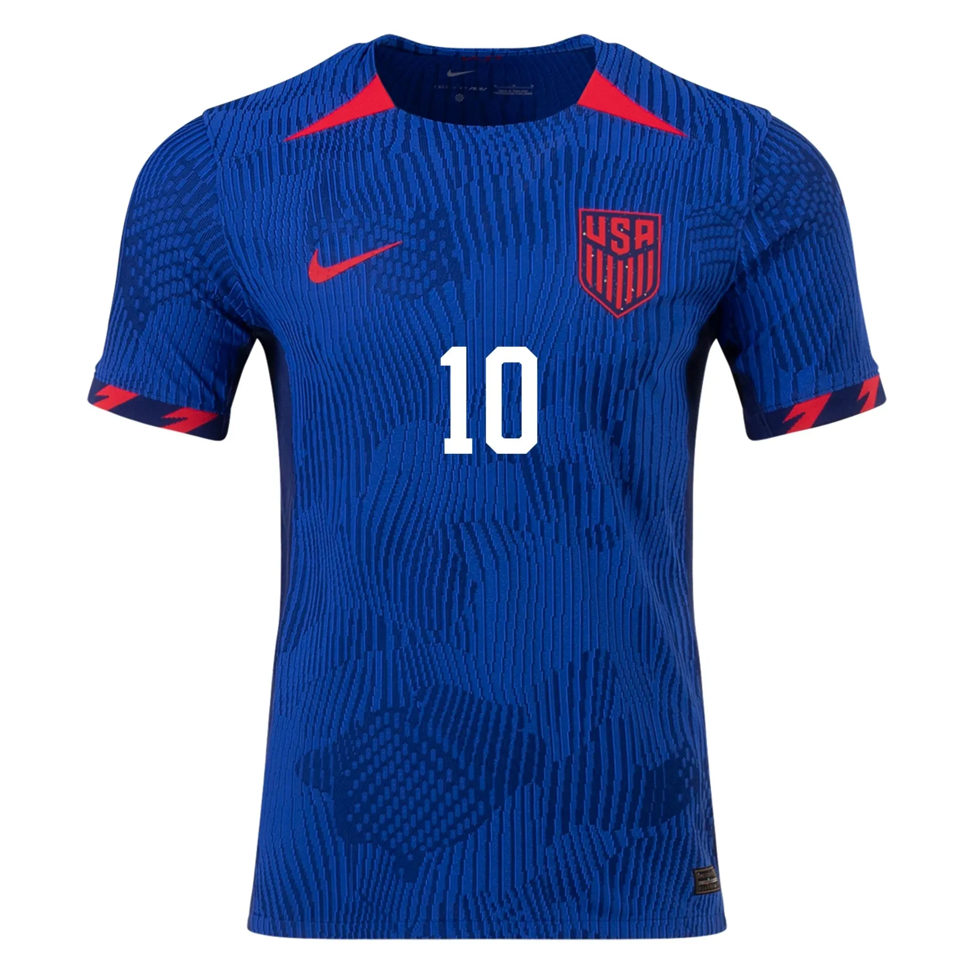 Men's Authentic Nike Pulisic USMNT Away Jersey 2023