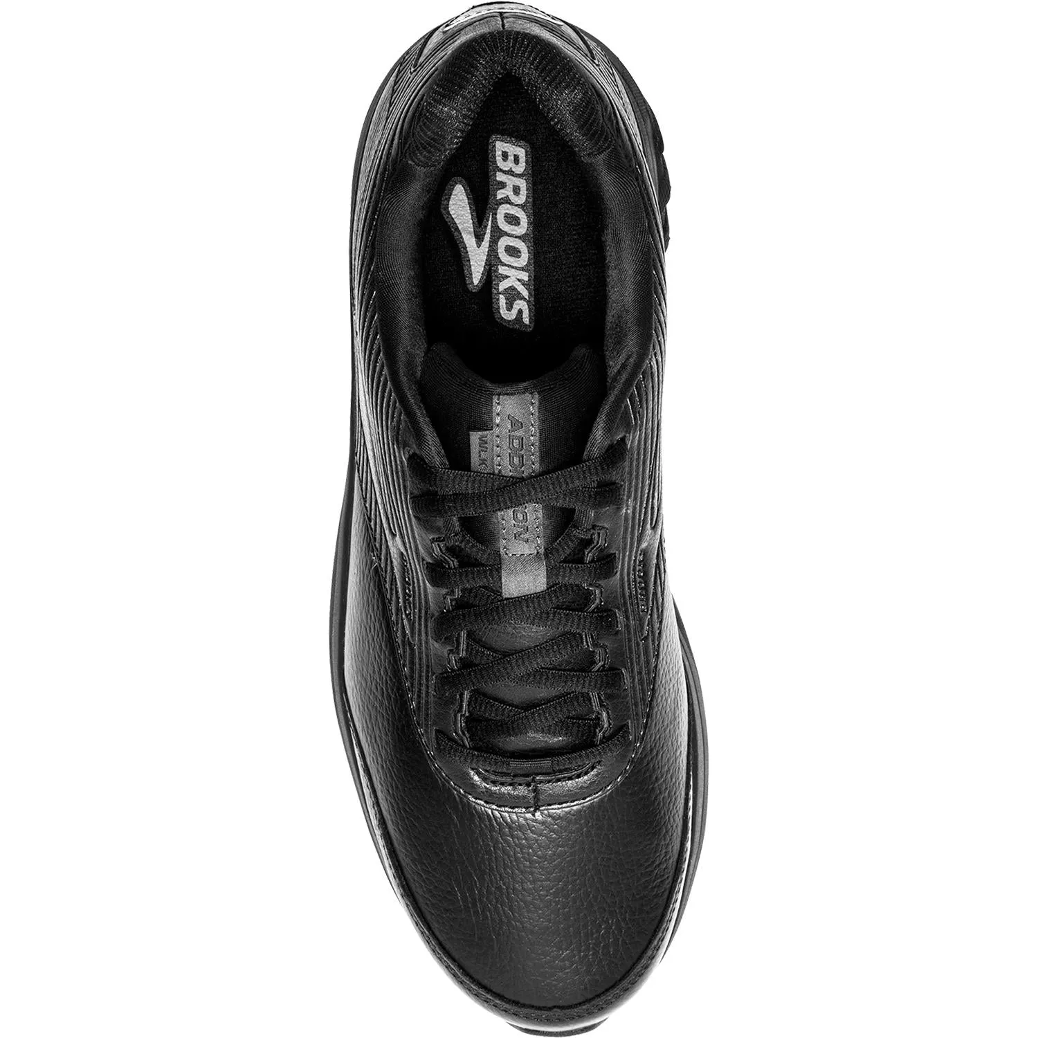 Men's Brooks Addiction Walker 2 Black/Black Leather