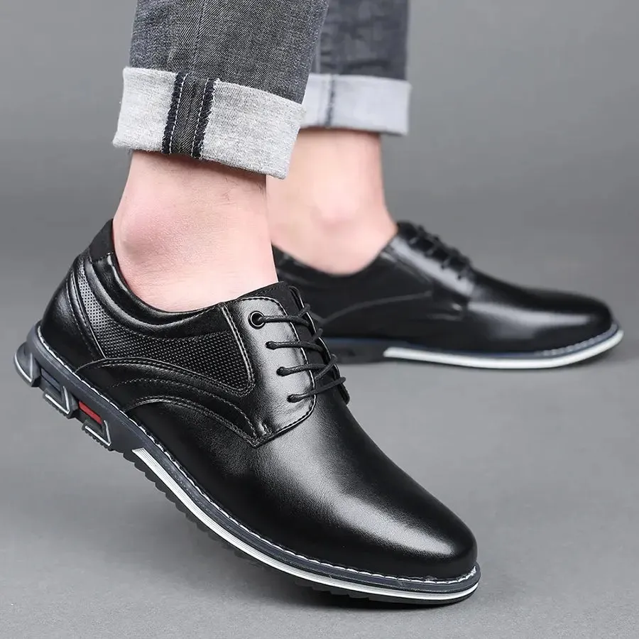 Men's Business Brand Leather Shoes