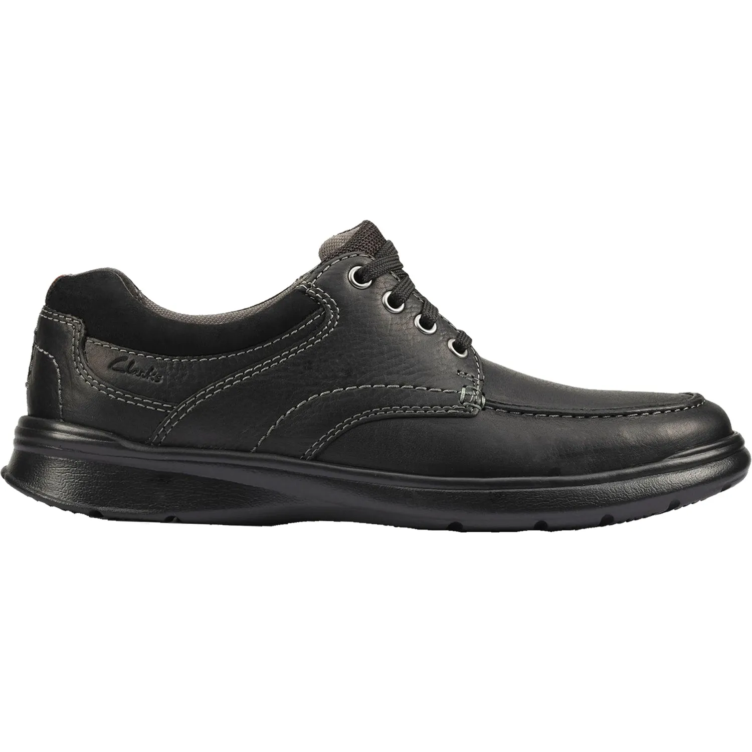 Men's Clarks Cotrell Edge Black Leather