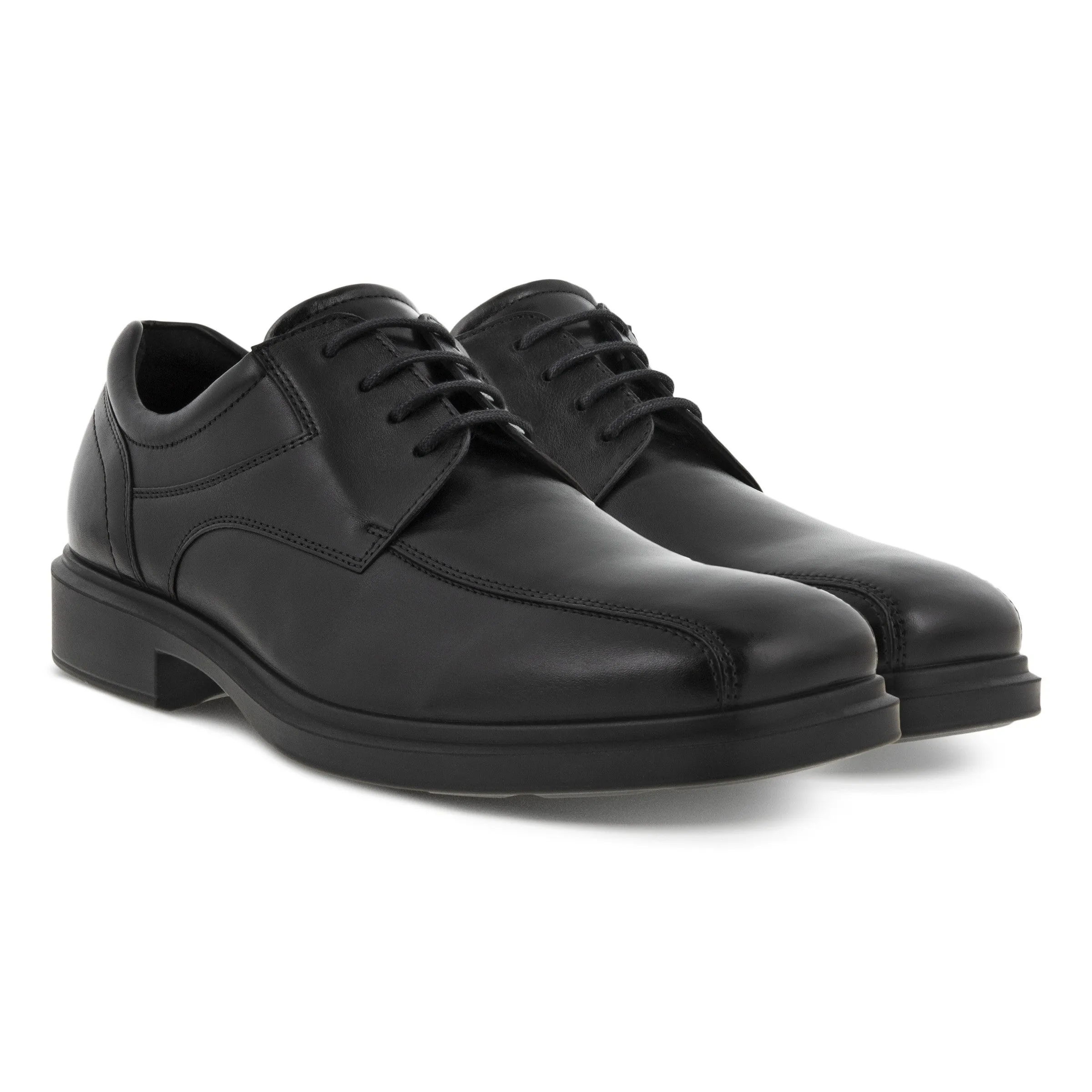 Men's Ecco Helsinki 2.0 Bike Toe Tie Color: Black