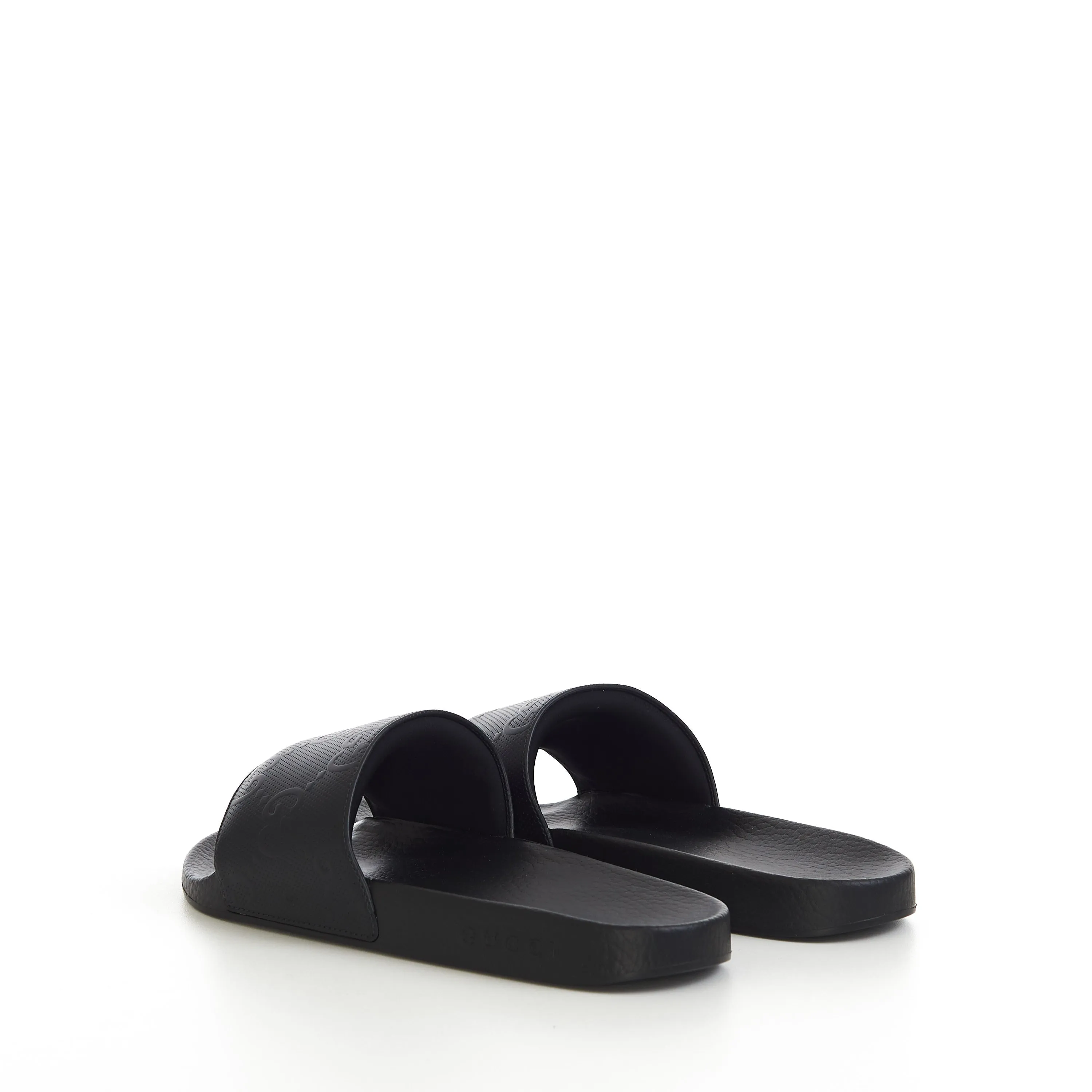 Men's GG Slide Sandal In Black Demetra