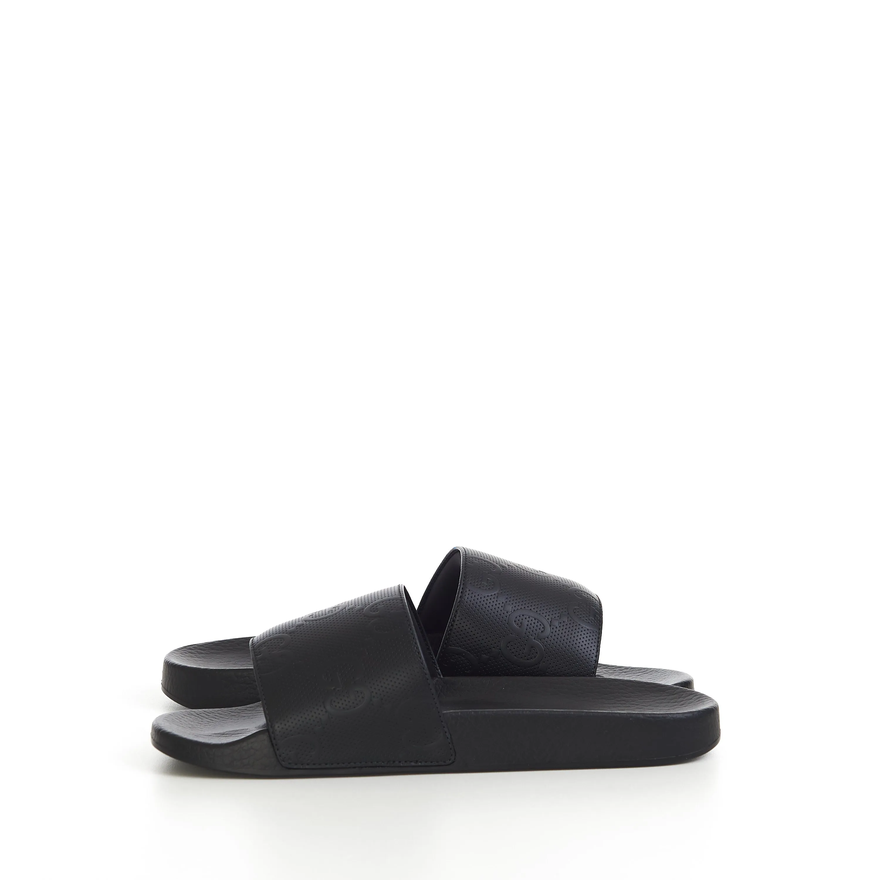 Men's GG Slide Sandal In Black Demetra