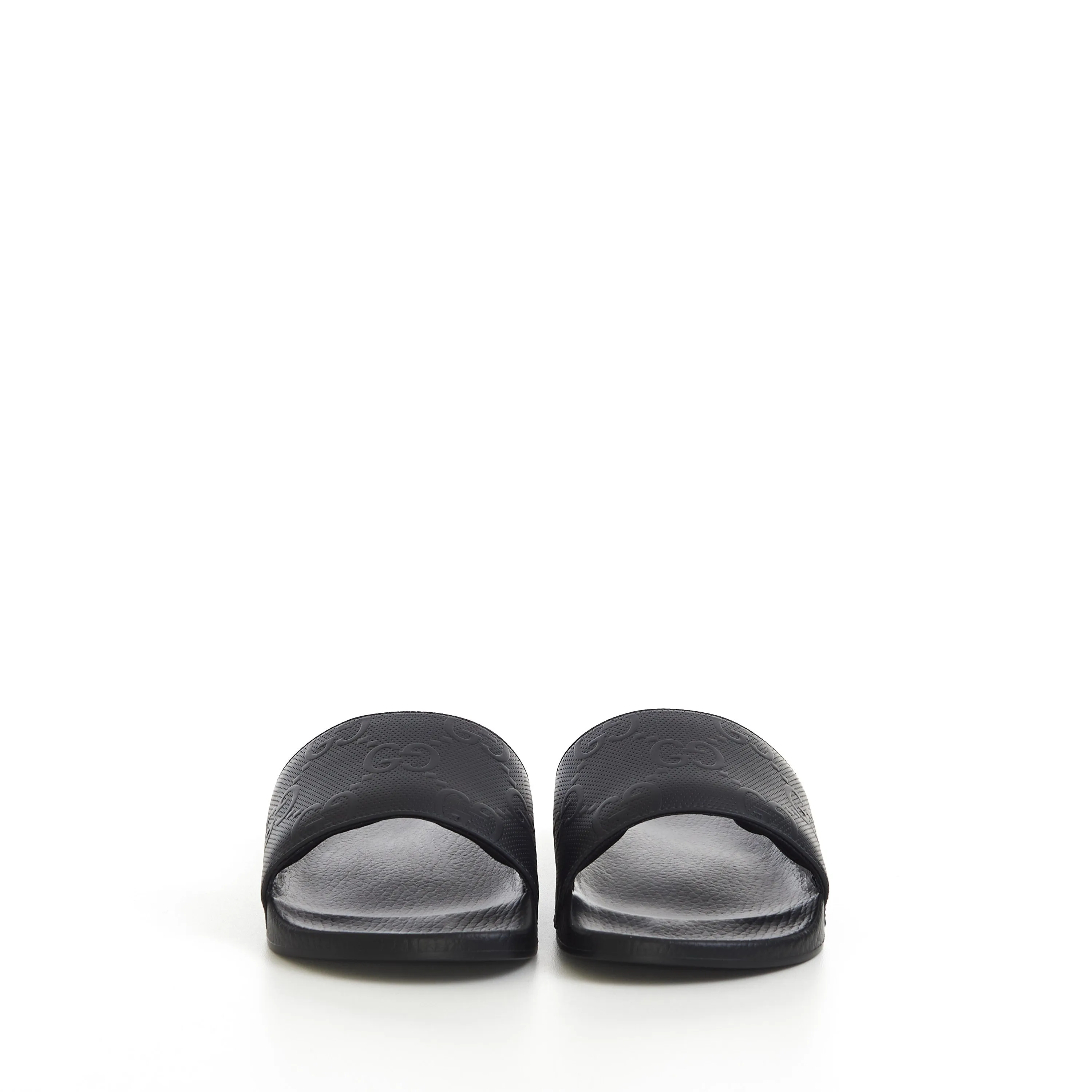 Men's GG Slide Sandal In Black Demetra