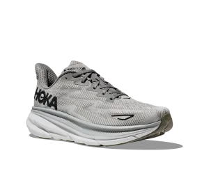 Men's Hoka Clifton 9 Color: Harbor Mist/Black