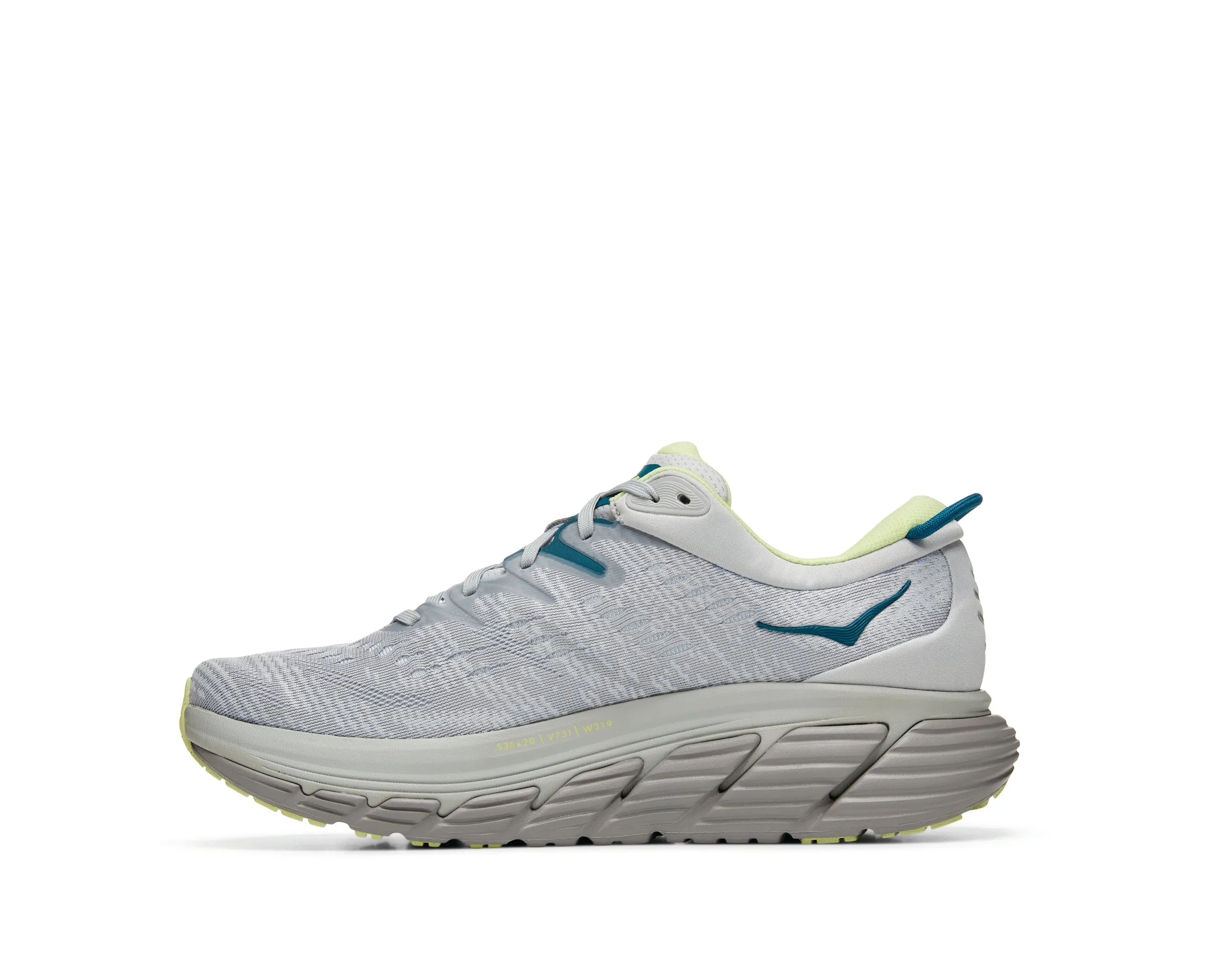 Men's Hoka Gaviota 4 Color: Harbor Mist/Butterfly