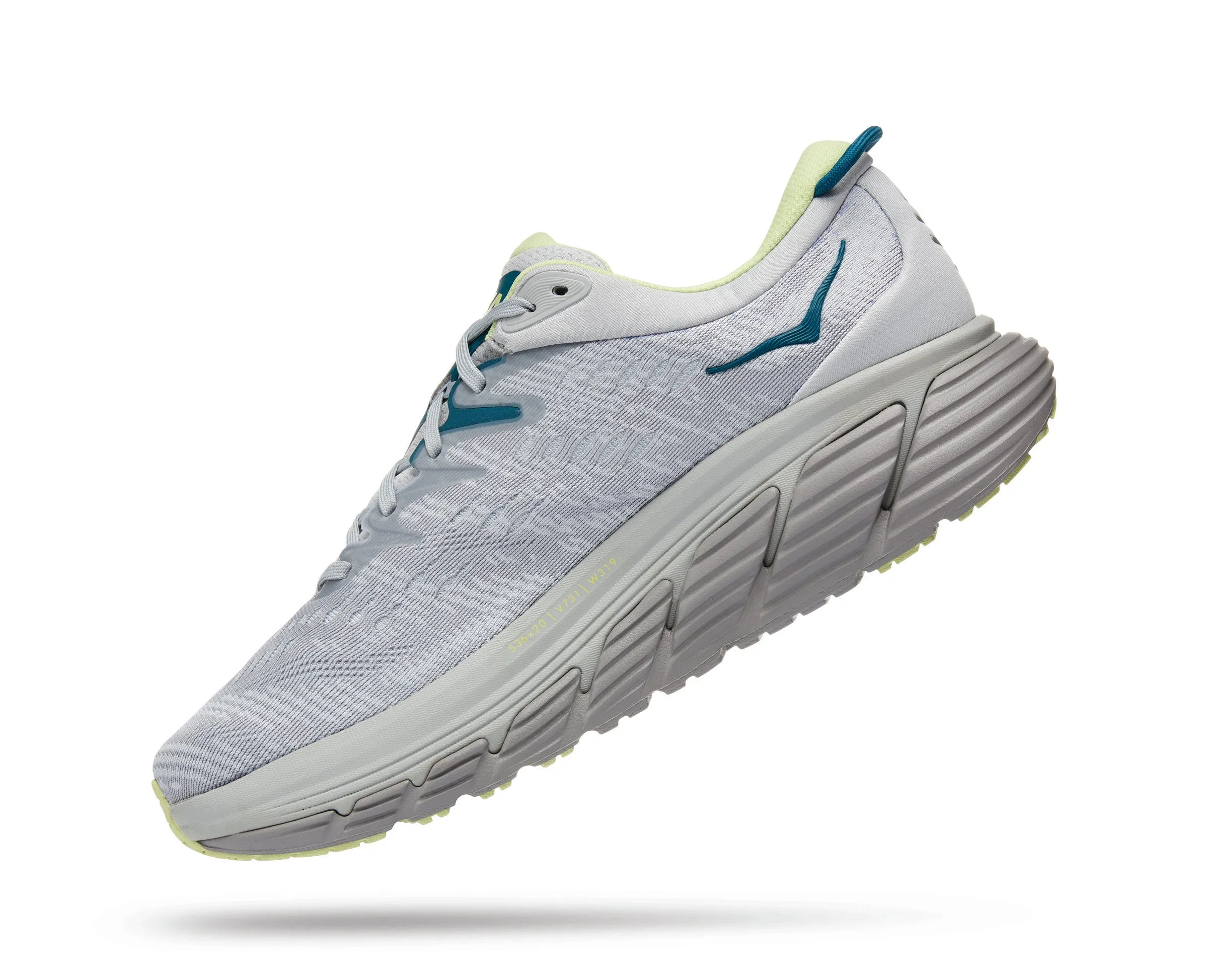 Men's Hoka Gaviota 4 Color: Harbor Mist/Butterfly