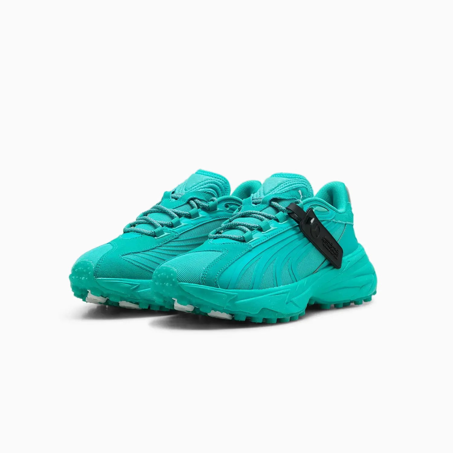 Mercedes-AMG Petronas F1 x Men's Spirex "Sheen Green" Sneakers
