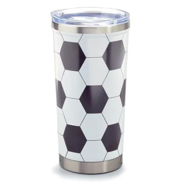 Metal Sport Tumbler Soccer