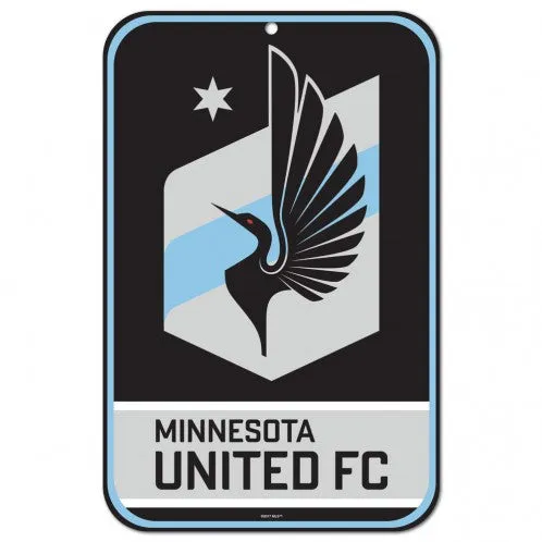 Minnesota United FC 11" x 17" Plastic Sign