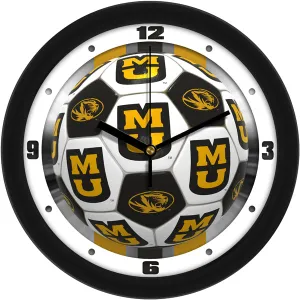 Missouri Tigers Wall Clock - Soccer