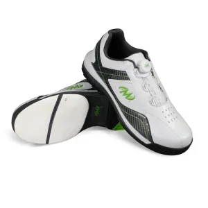 Motiv Mens Propel FT White/Carbon/Lime Right Hand Bowling Shoes