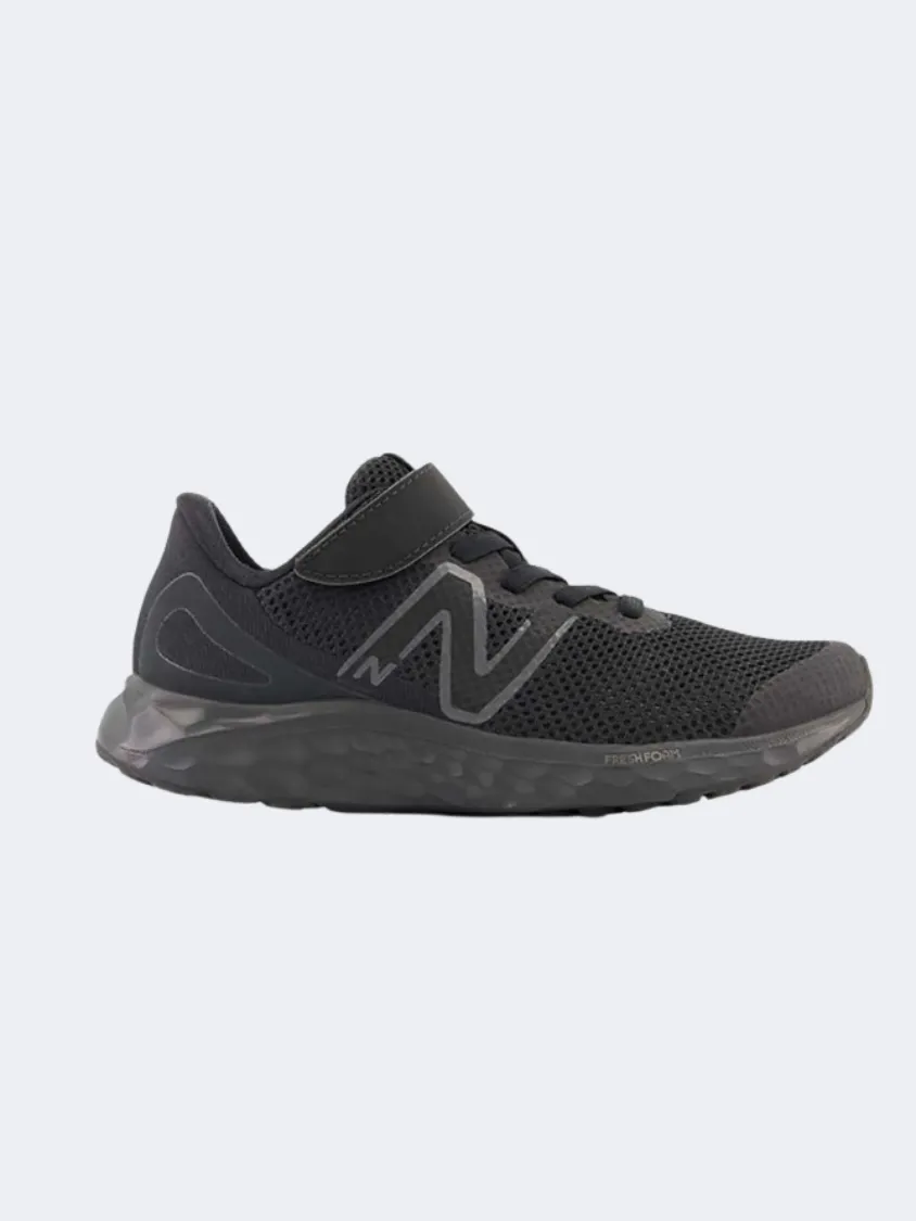 New Balance Fresh Foam Arishi V4 Bungee Ps-Boys Performance Shoes Black