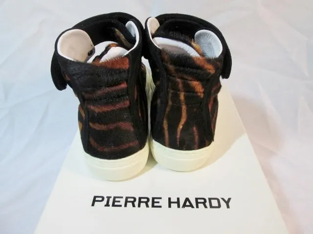 NEW Womens PIERRE HARDY HAIRY CALF TIGER Sneaker TRAINER Shoe 36 6 Sport