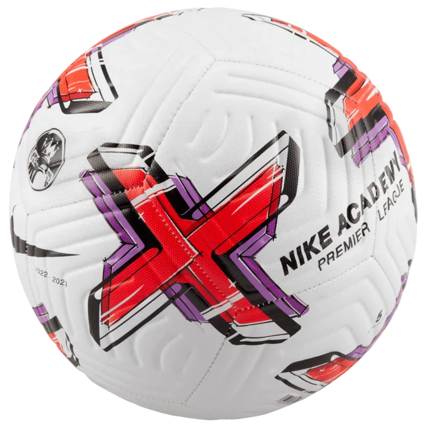 Nike 2022-23 EPL Academy Ball - White-Crimson-Purple