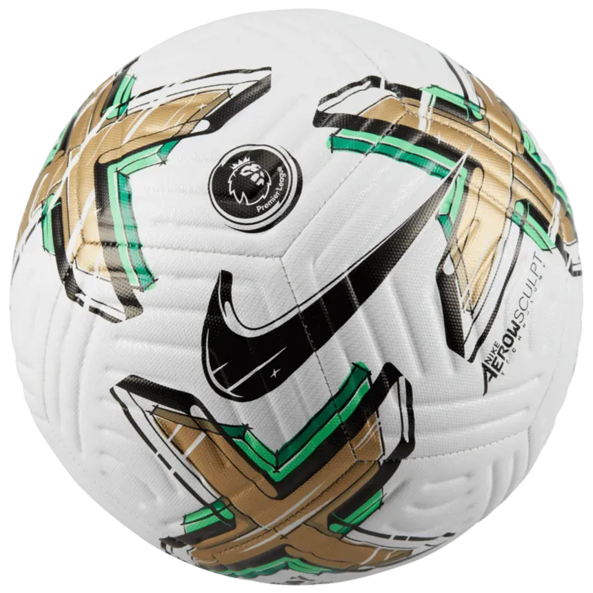 Nike 2022-23 EPL Academy Ball - White - Gold - Green