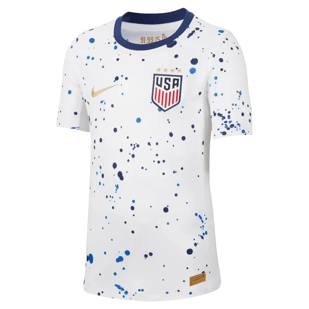 Nike 2023-24 USA Youth 4-Star Home Jersey