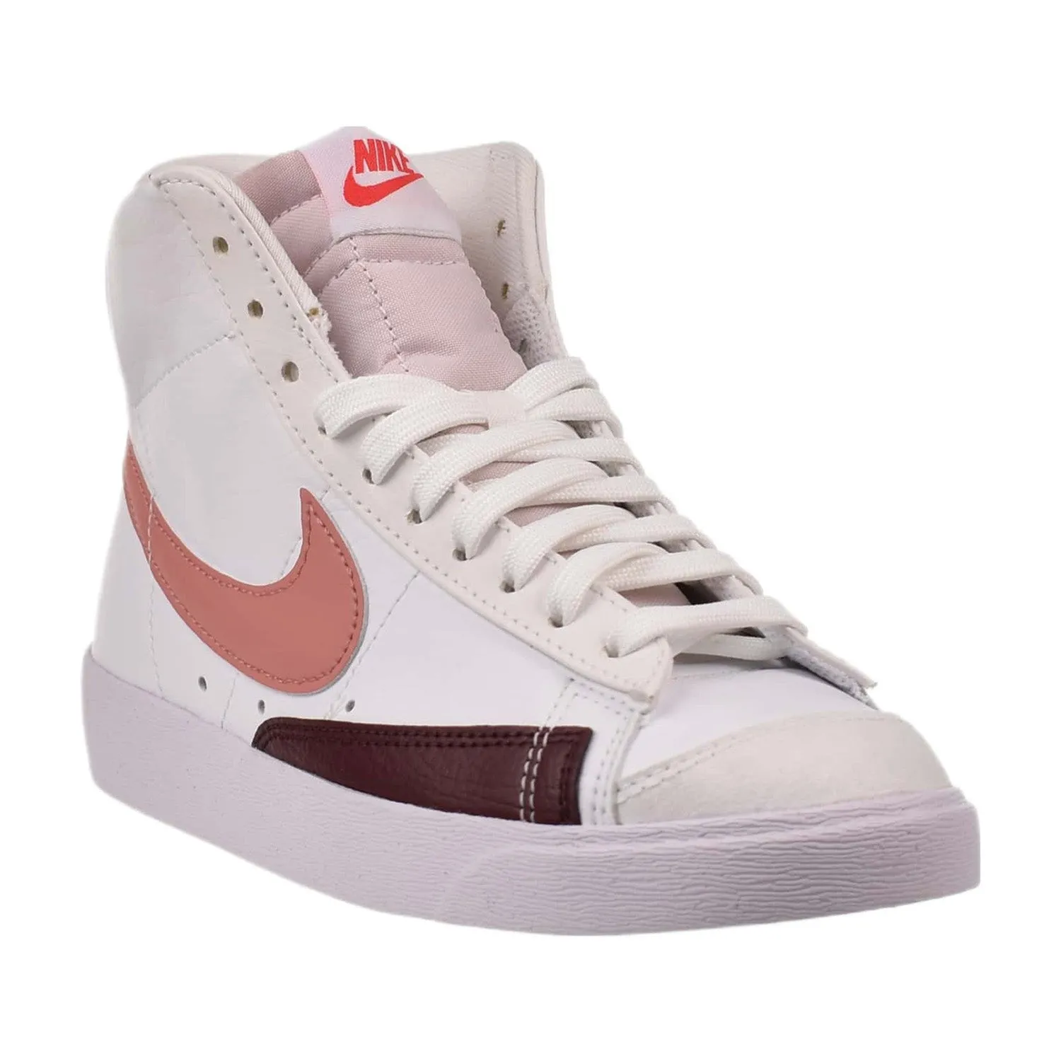 Nike Blazer Mid '77 Womens Shoes White-Red