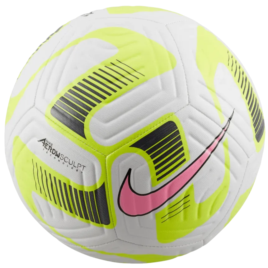 Nike FA22 Academy Training Ball - White - Volt - Pink