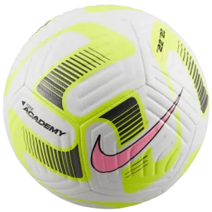 Nike FA22 Academy Training Ball - White - Volt - Pink