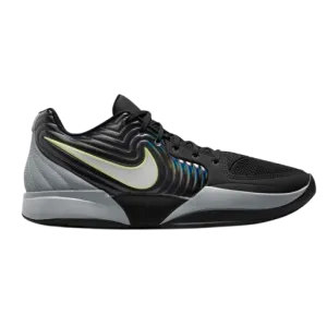 Nike Men's Ja 2 Foundation Shoes - Black / Phantom / Light Smoke Grey / Light Lemon Twist