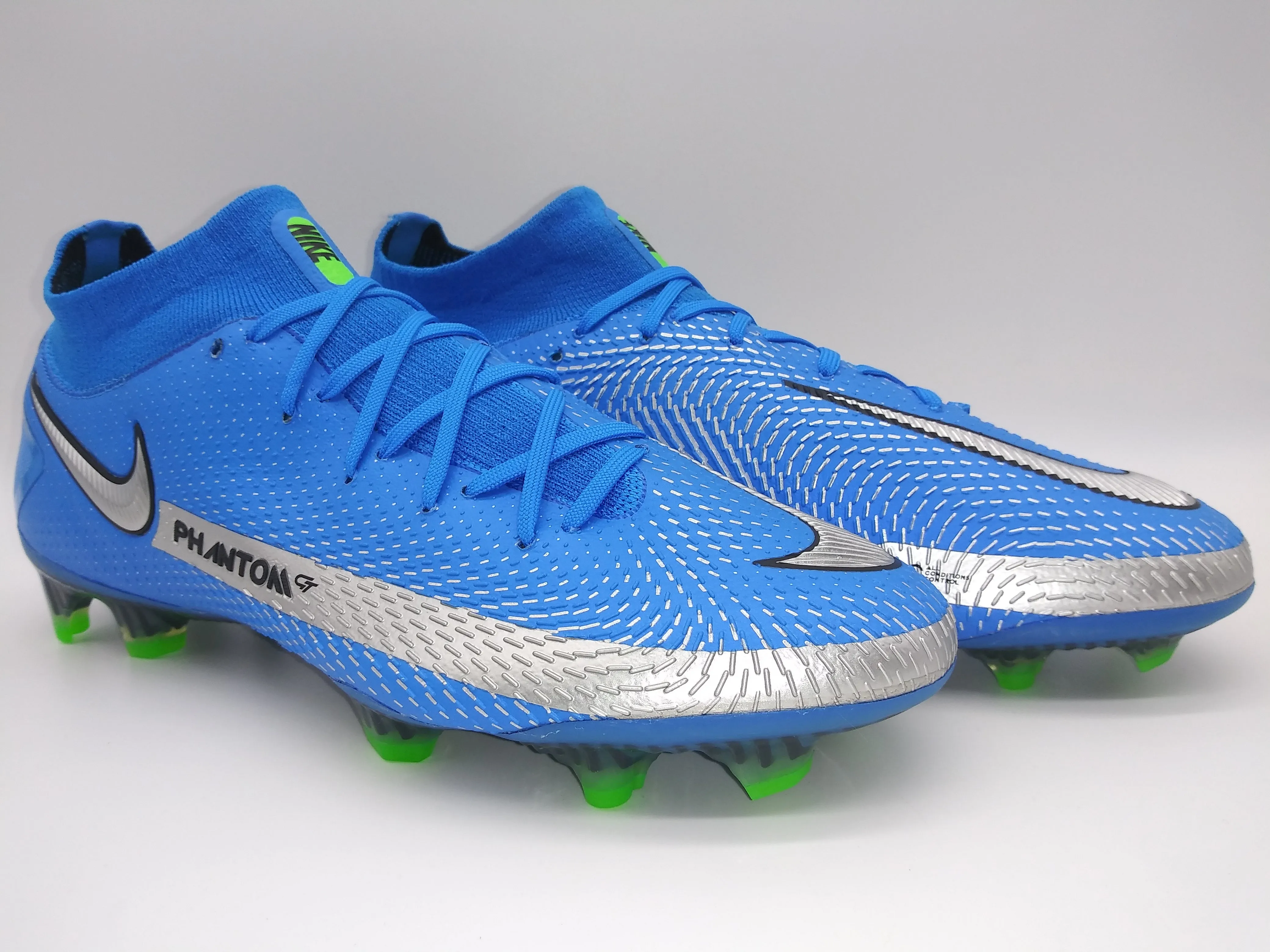 Nike Phantom GT Elite DF FG Blue Gray