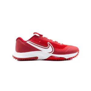 Nike React Vapor Drive 2 Red/White Cricket Rubber Spike Shoes