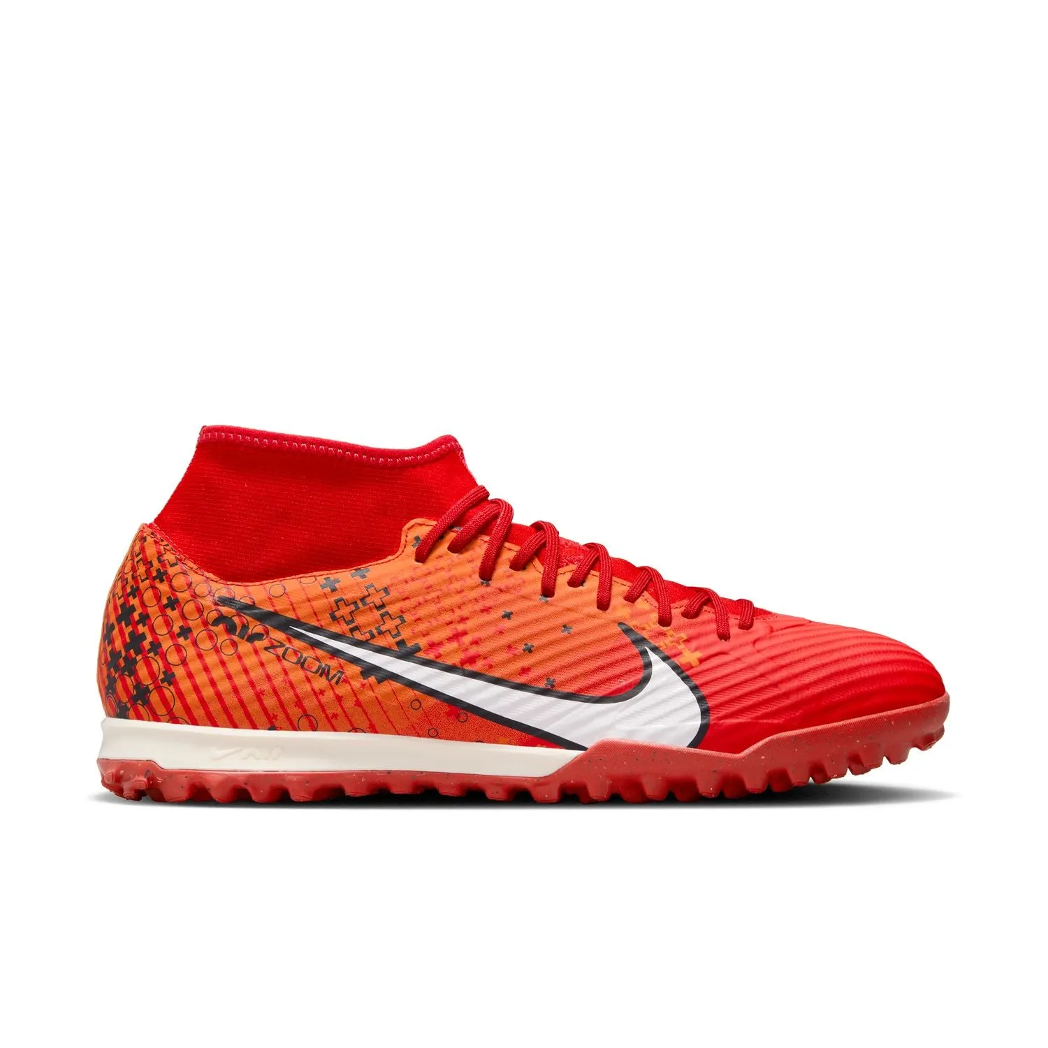 Nike Zoom Superfly 9 Academy MDS TF- LT Crimson/ Pale Ivory